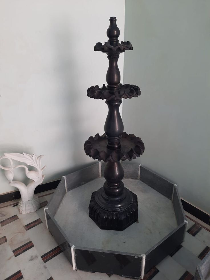 White Marble Outdoor Fountain - Color: As Per Requirement