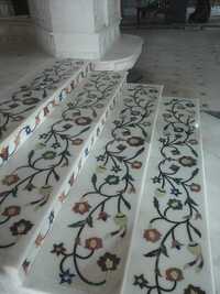 Mother-of-Pearl Marble Inlay Flooring