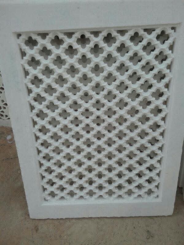 White Marble Jali - Design Type: Attractive