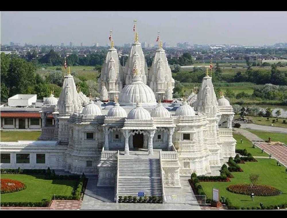 Pure White Marble Mandir - Color: Different Available