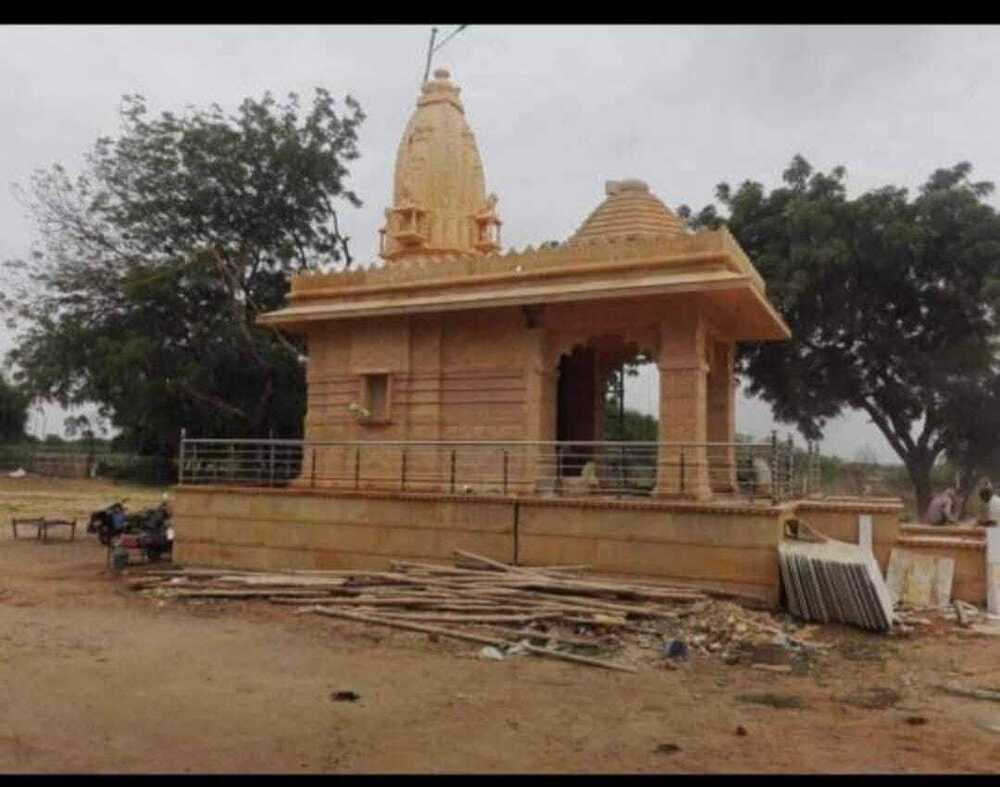 Pink Stone Marble Mandir - Color: Different Available