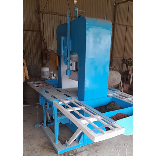 Semi Automatic Paver Block Making Machine - Color: Blue