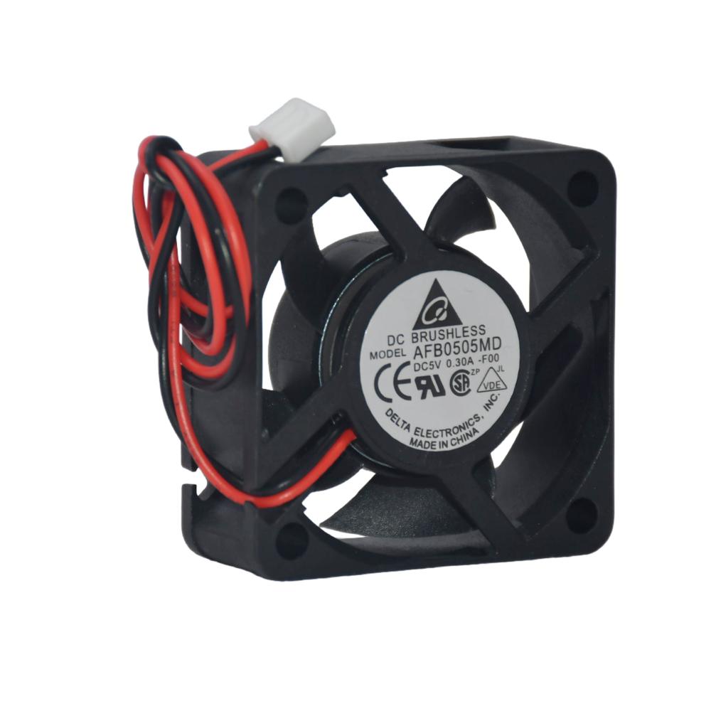 Delta AFB0505MD 5V 0.10A Ball Bearing Plastic Electric Duct Axial Fan Radiator Cooling Fan