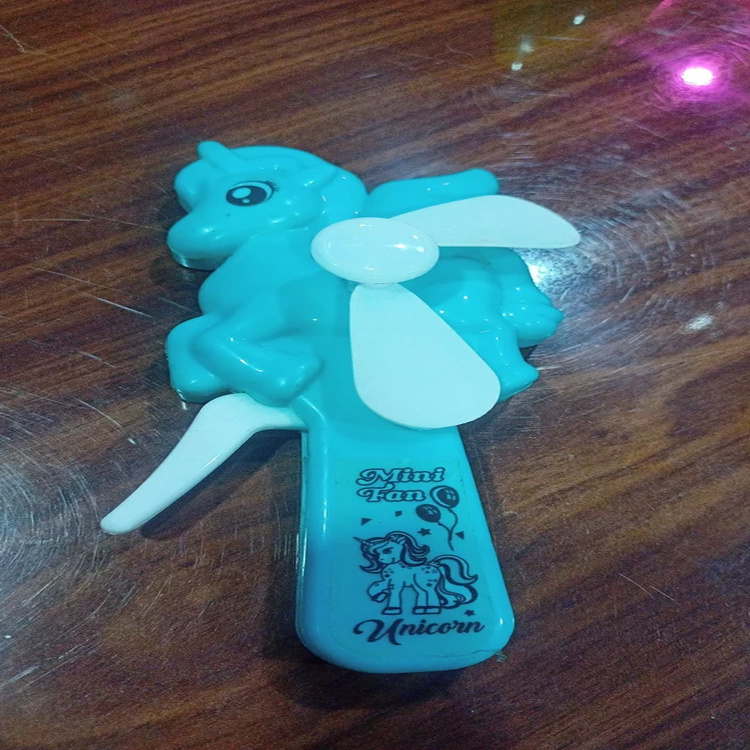 Horse Plastic Mini Fan Toy