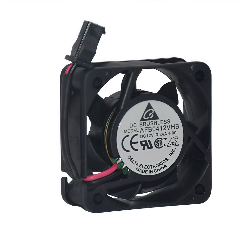 Delta 4015 12V 0.24A AFB0412VHB Electric Ball Bearing Free Standing Plastic Double Ball Cooling Fan