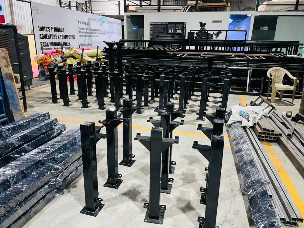 Trampolin Park installation