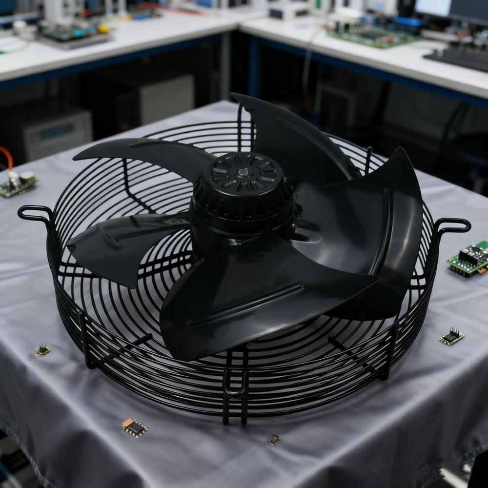 EBM PAPST A4E350-Ao02-11 Industrial Inverter Fan with Ball Bearing 180/250W 230V Industrial Fans 