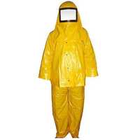 Pvc Chemical Suit - Color: Yellow