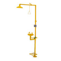 Safety Shower And Eye Wash With Pedal