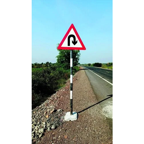 Acp Road Signs - Color: White And Black