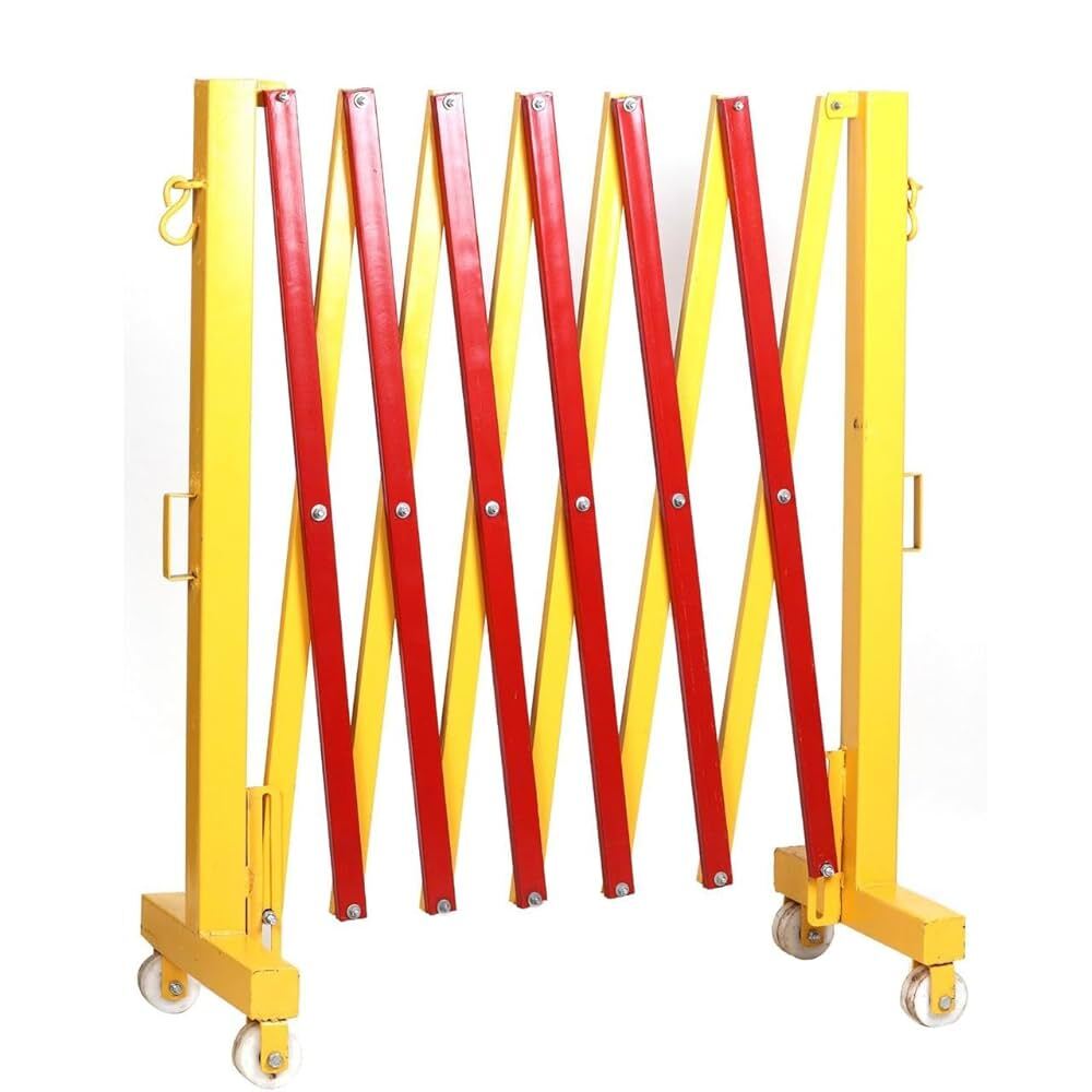 Ms Expandable Safety Barrier - Color: Yellow And Red