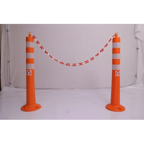 Pu Flexible Spring Post - Color: Orange