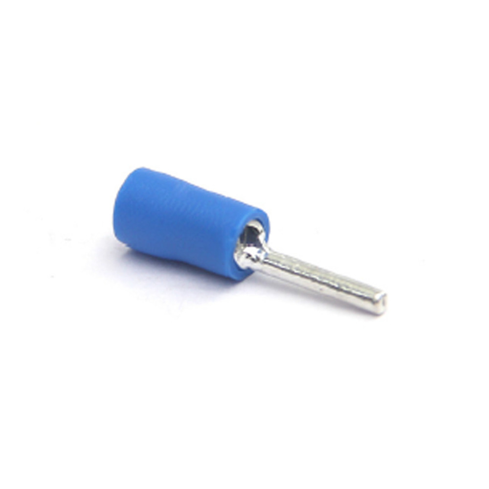 Insulated Copper Pin Terminal - Color: Silver