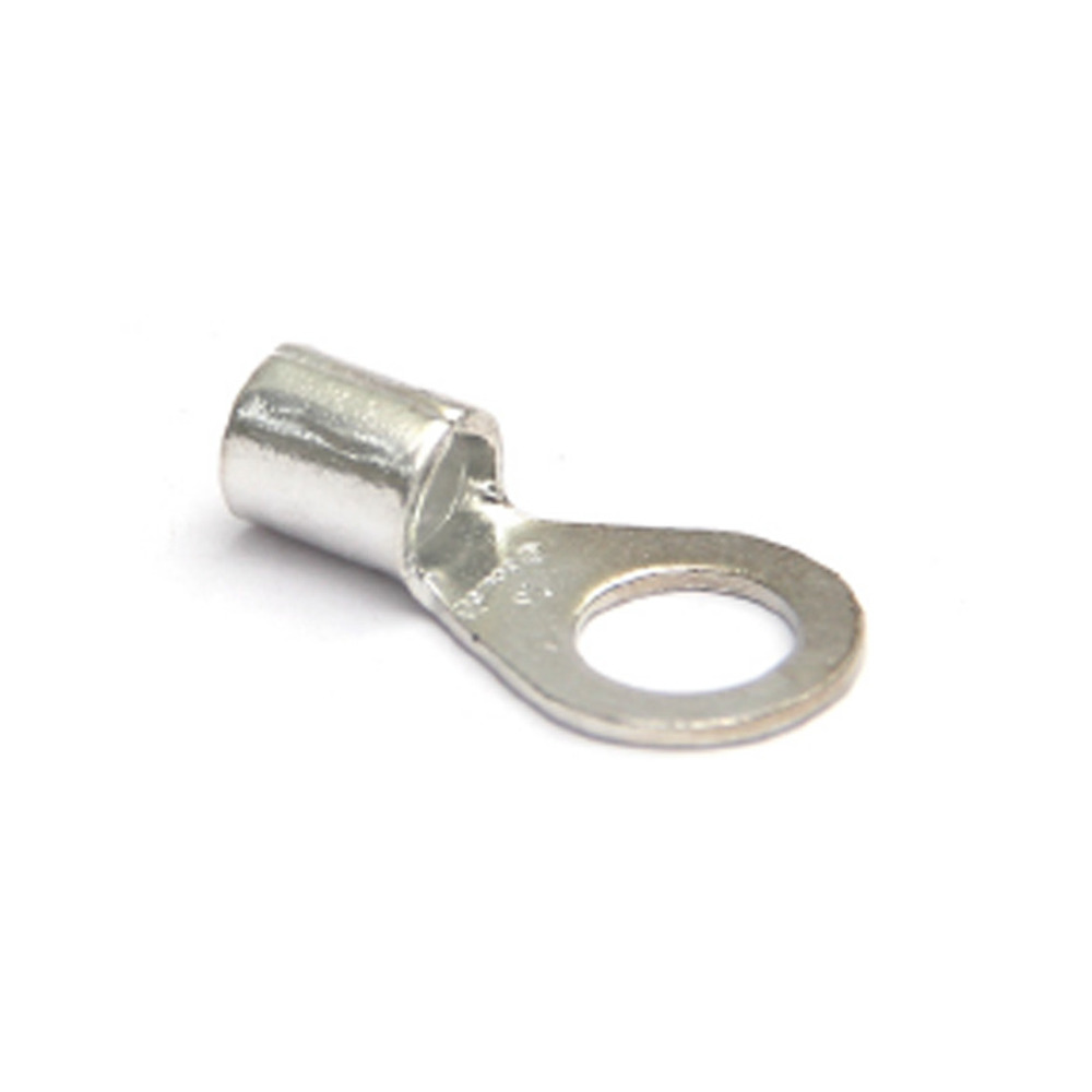 Non-Insulated Copper Ring Terminal - Color: Silver