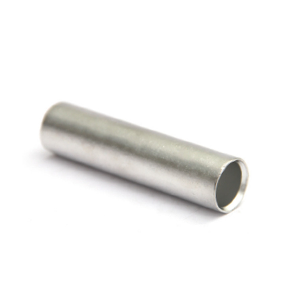 Copper In-Line Connector Ferrule - Color: Silver