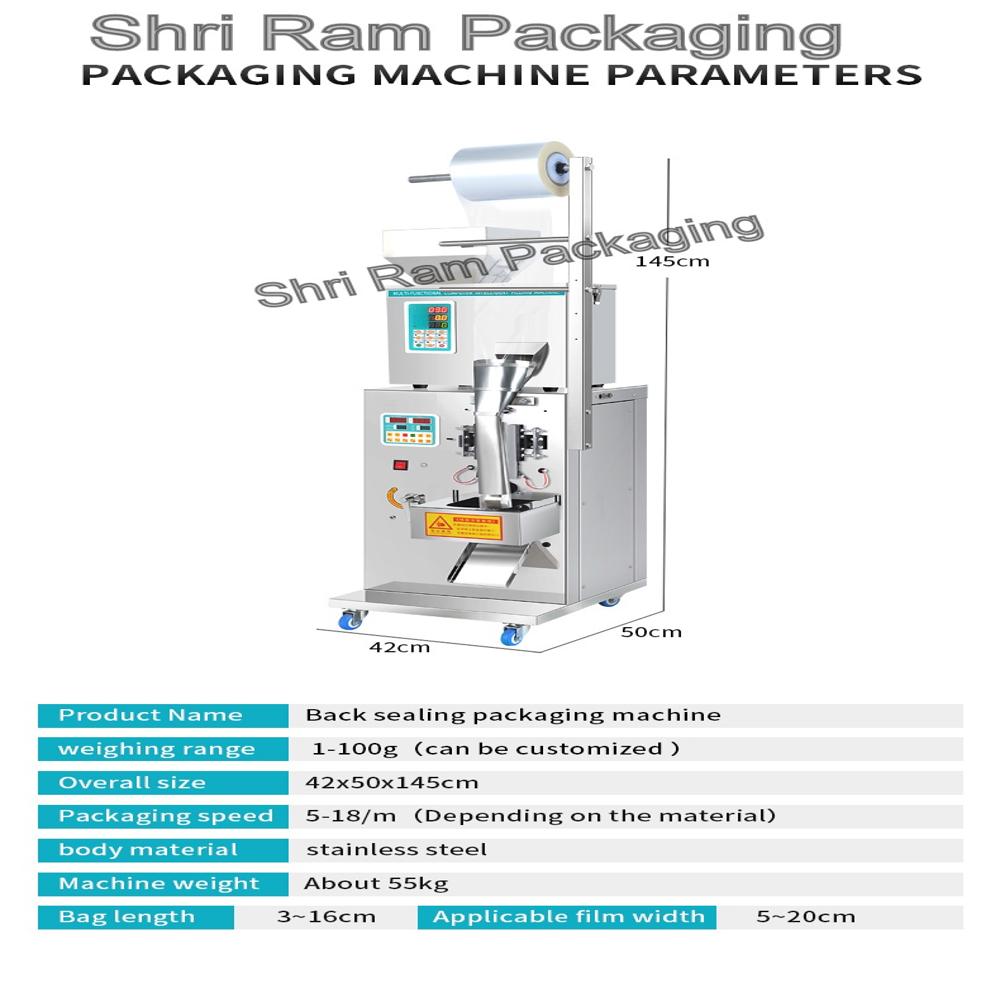 Sabut Masala Pouch Packing Machine