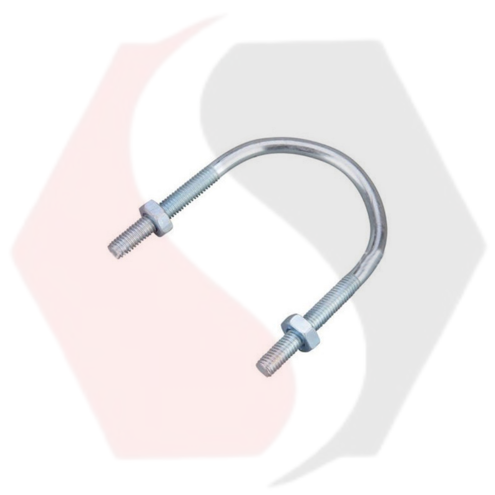 Forged Pipe Clamp - Color: Silver