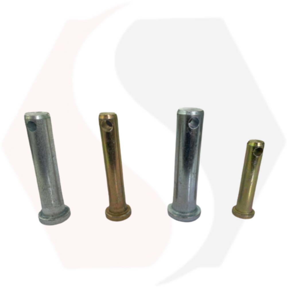 Tractor Trolley Hitch Pins - Color: Golden / Silver