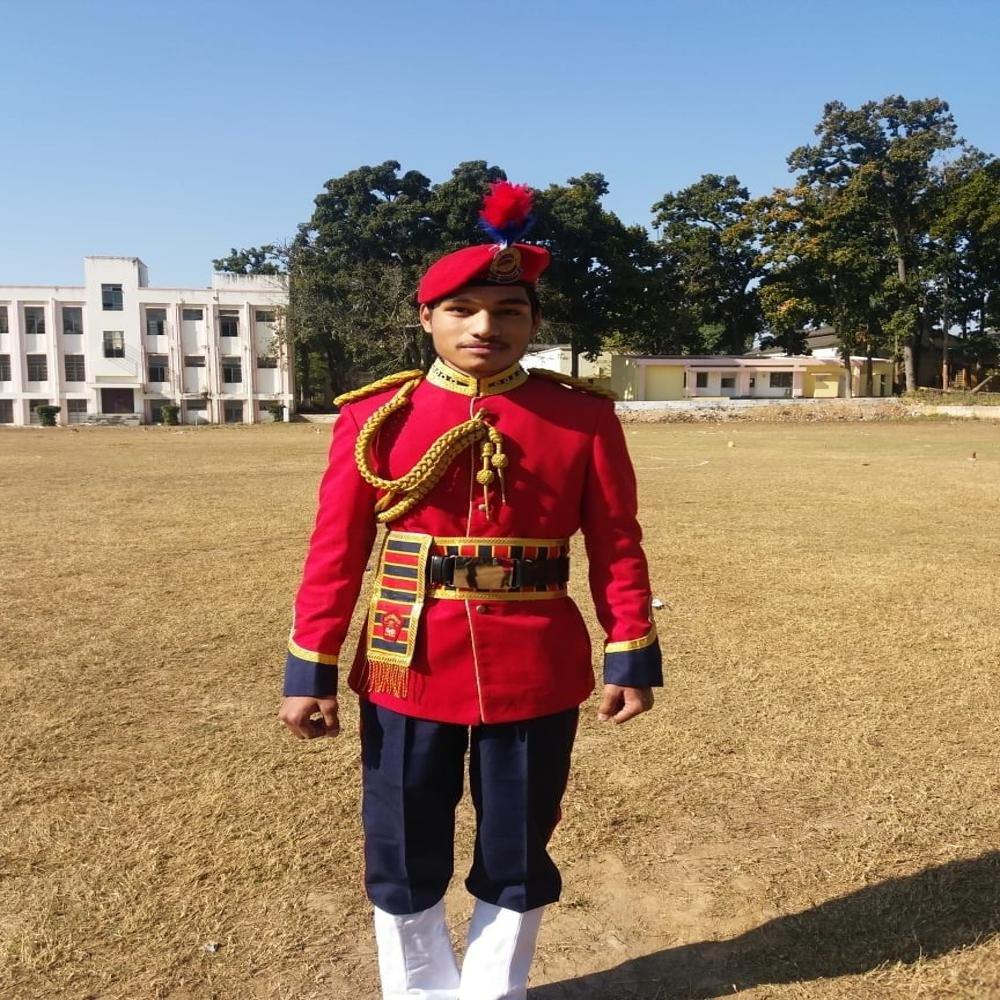 MJ38 School Band Dress Army Pattern