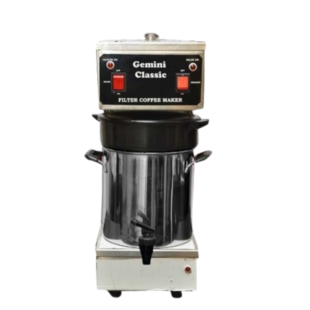 Gemini Fresh Filter Coffee Maker - Color: Silver