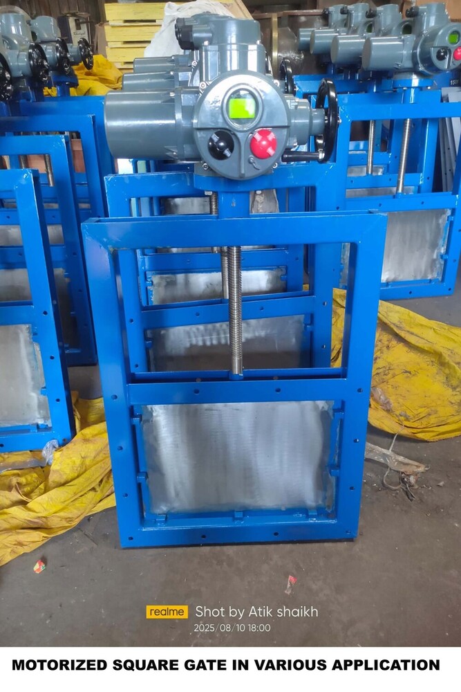900 DIA MOTORIZED  KNIFE GATE VALVE