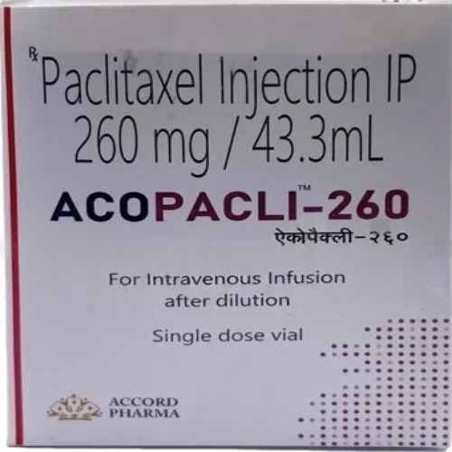 Acopacli 260 Mg Injection - Physical Form: Liquid