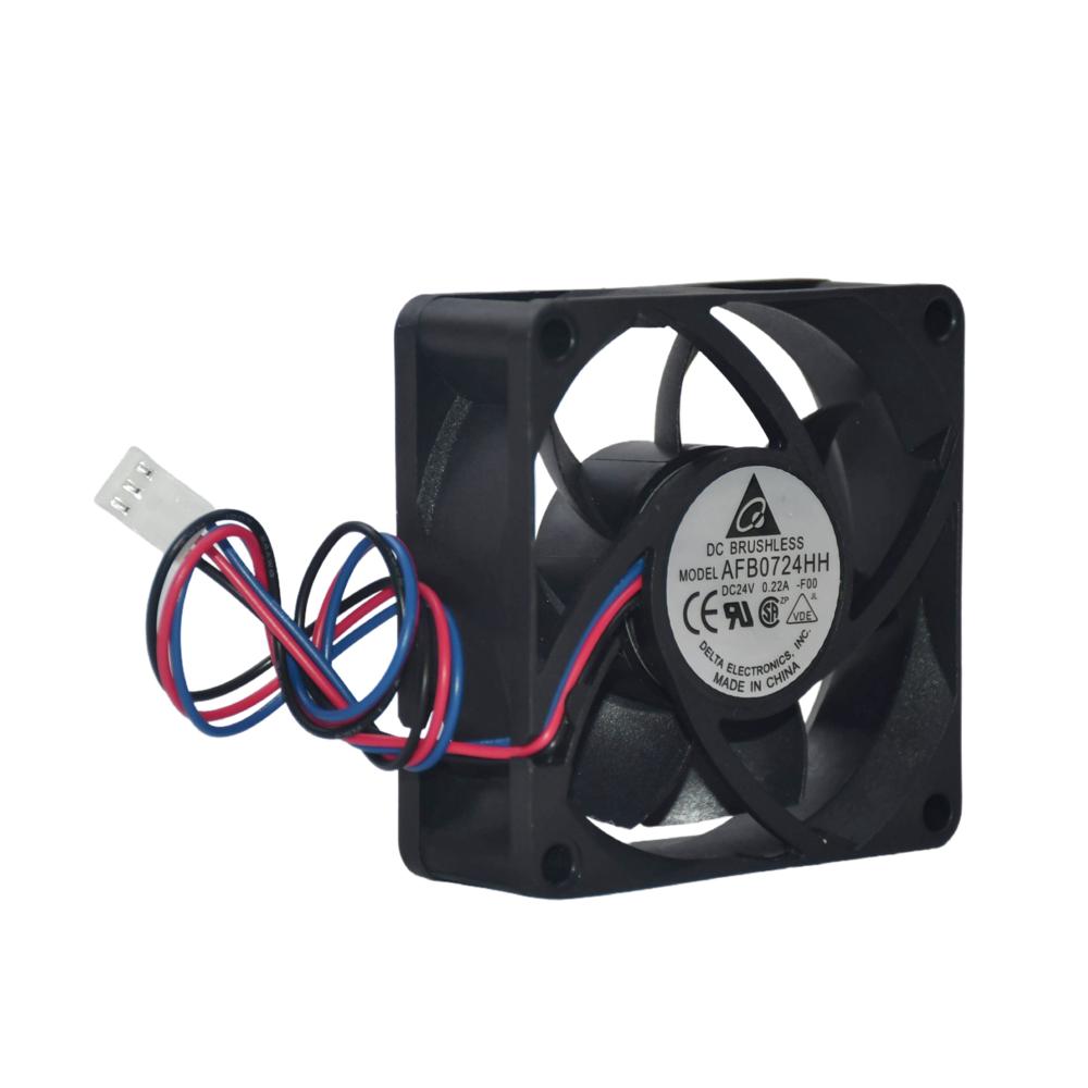 DELTA AFB0724HH 24V 0.22A 7025mm Ball Bearing Plastic Blades Supported Industrial Inverter Fan