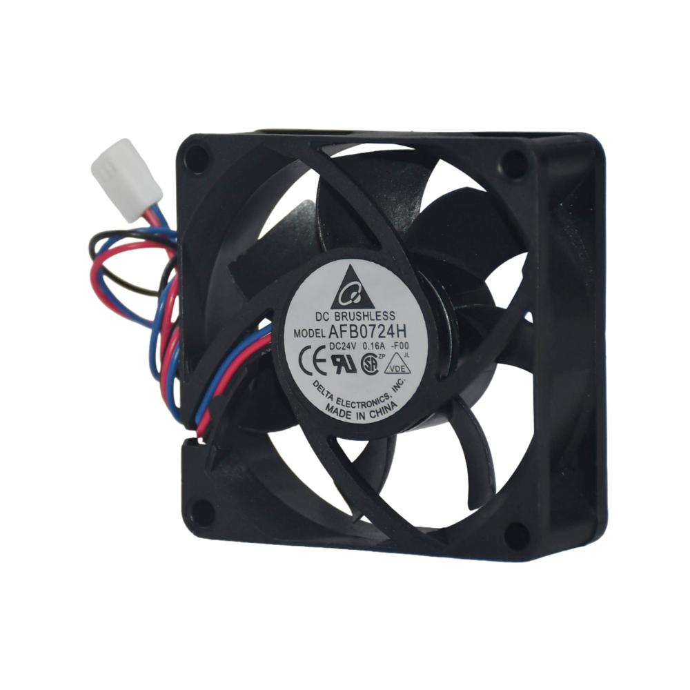 DELTA AFB0724H 24V DC 0.16A Waterproof Electric 7025mm 3000rpm Speed Plastic Industrial Inverter Fan 