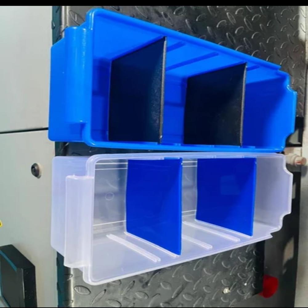 Rectangular Plastic Boxes Medical - Color: Green