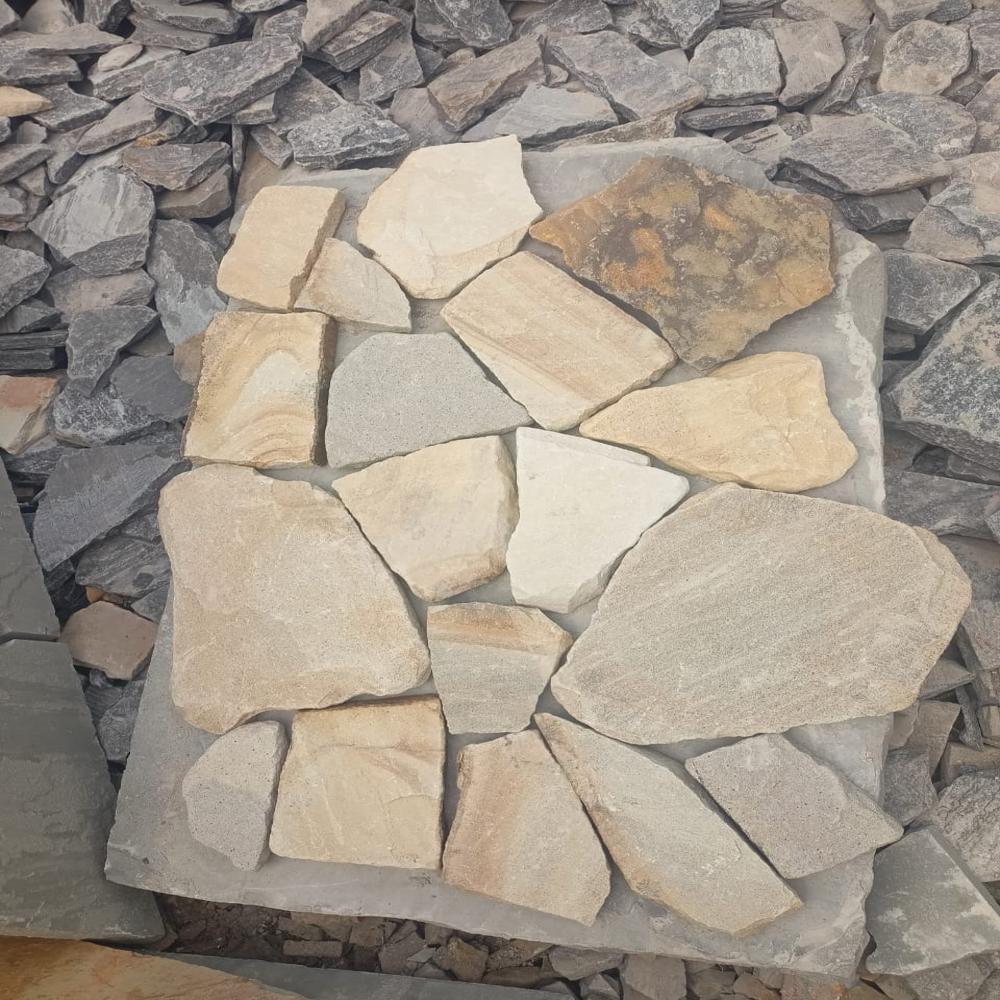 Mint Crazy Sandstone - Application: Floor & Wall