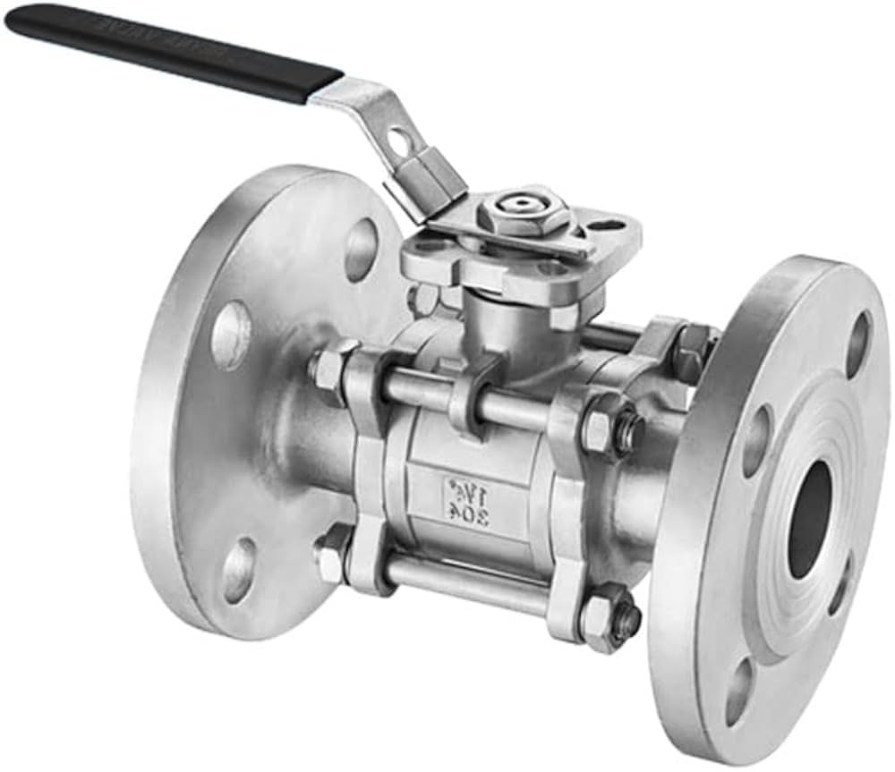 Ball Valve - Cast Iron, Standard Size, Vibrant Blue | Polished Finish, Medium Pressure, Ideal For Water-based Media In Commercial Applications