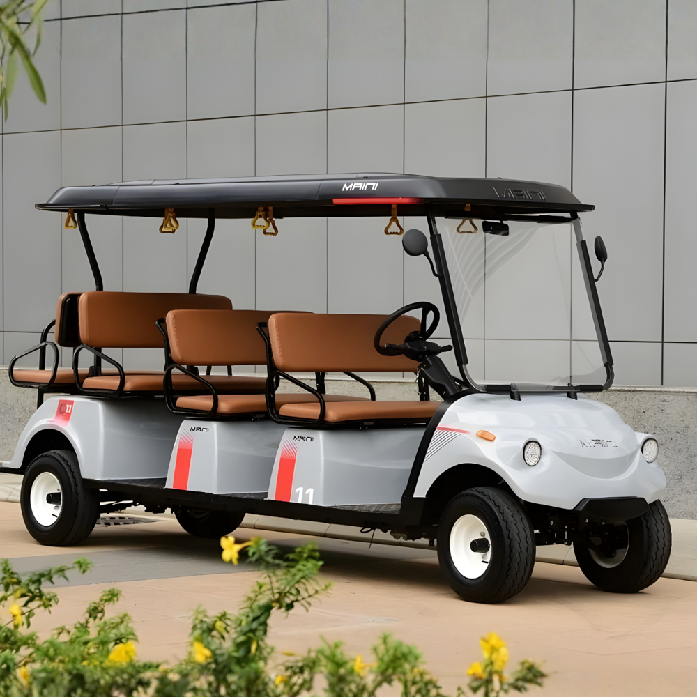 8-11-14 Seater Passengers Buggies - Color: White And Black