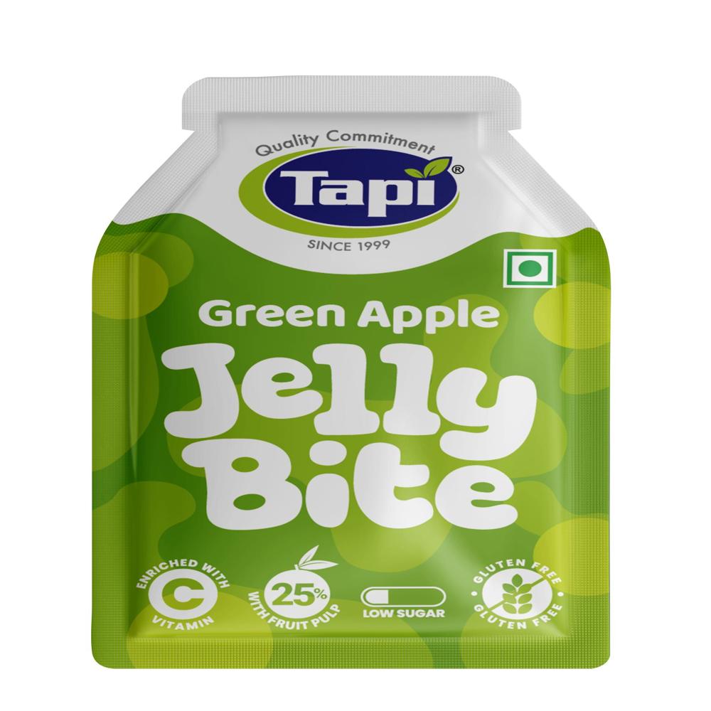 Green Apple Jelly Bite - Pack Size: Pack Of 10