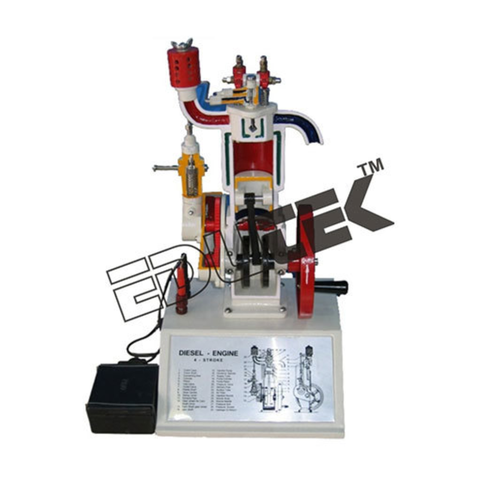 4 Stroke Diesel Engine Working Model