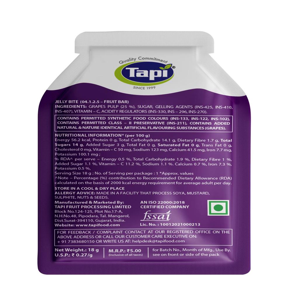 Grapes Jelly Bite