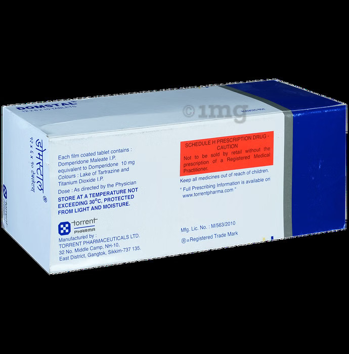 Domperidone Tablets 10 Mg - Drug Type: General Medicines