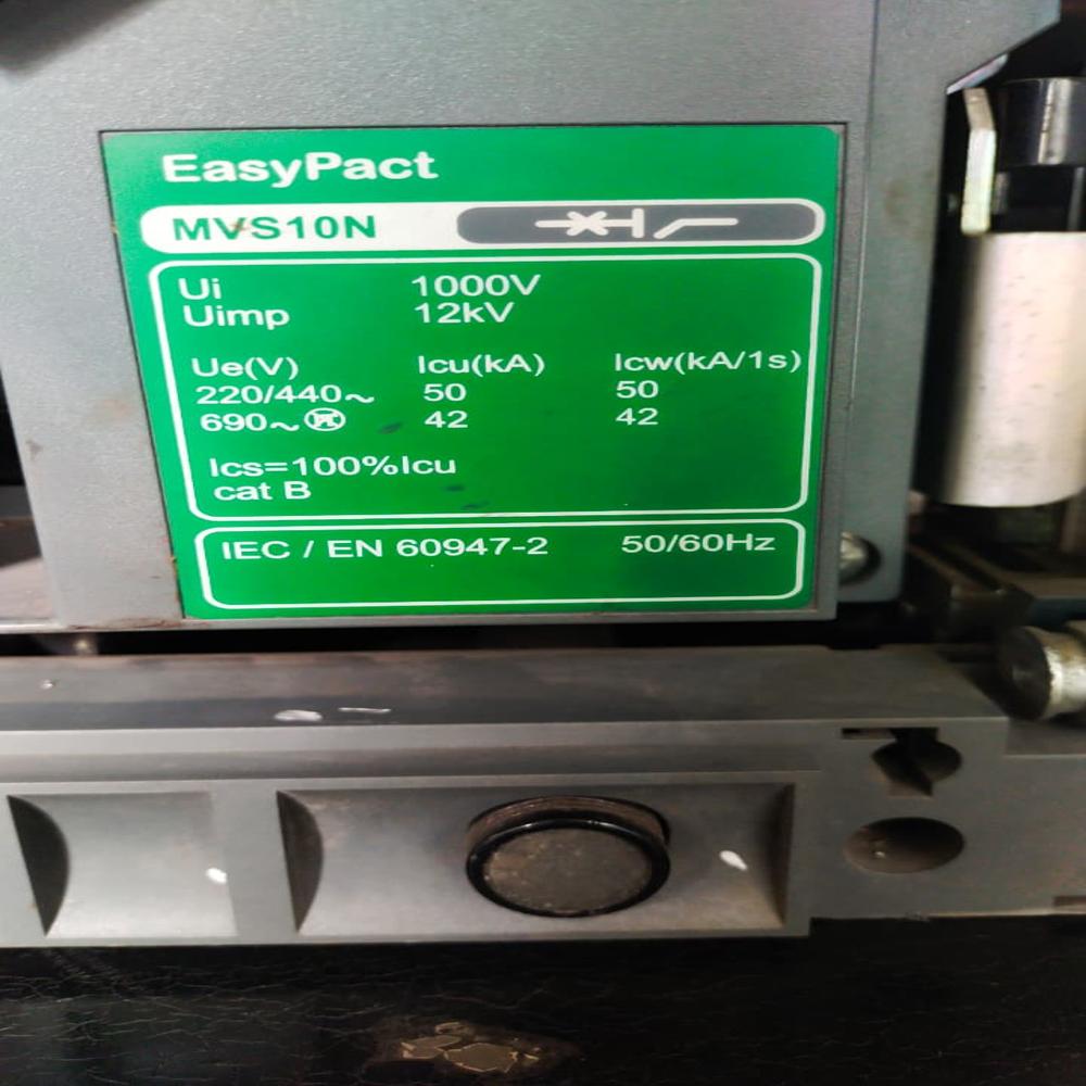 Air Circuit Breaker Acb 1000amp 3pole Automatic Edo Mvs10N