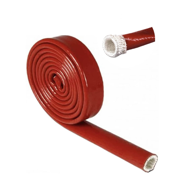 Silicone Coated Fiberglass Sleeve