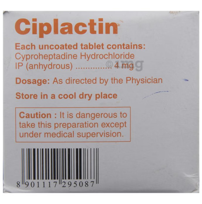 Cyproheptadine Hydrochloride Tablets