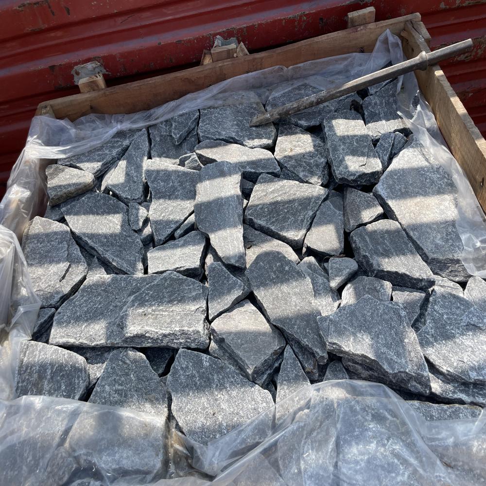 Monsoon Black Crazy Sandstone - Application: Floor