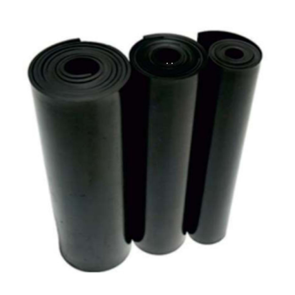 8mm Insertion Rubber Sheet - Color: Black