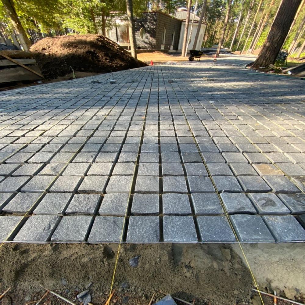 Sandstone Cobbles - Application: Pathway