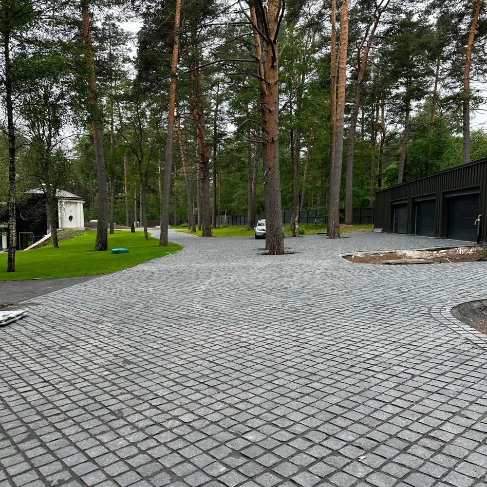 Sandstone Cobbles - Application: Pathway