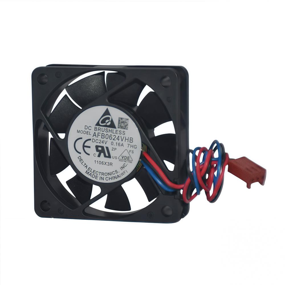 Delta AFB0612MB 12V 0.12A 6CM 6015mm CPU Computer Case Fan Mounting Plastic Blade Cooling Fan