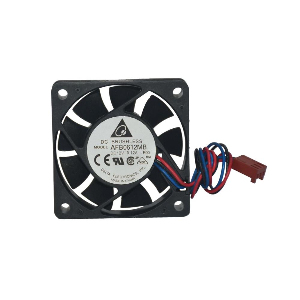 Delta AFB0612MB 12V 0.12A 6CM 6015mm CPU Computer Case Fan Mounting Plastic Blade Cooling Fan