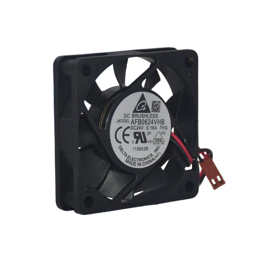 DELTA AFB0624VHB 6015mm 24V Computer Industrial Power Plastic Ball Bearing Electric Source Cooling Fan