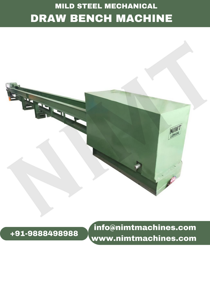Mild Steel Mechanical Draw Bench Machine