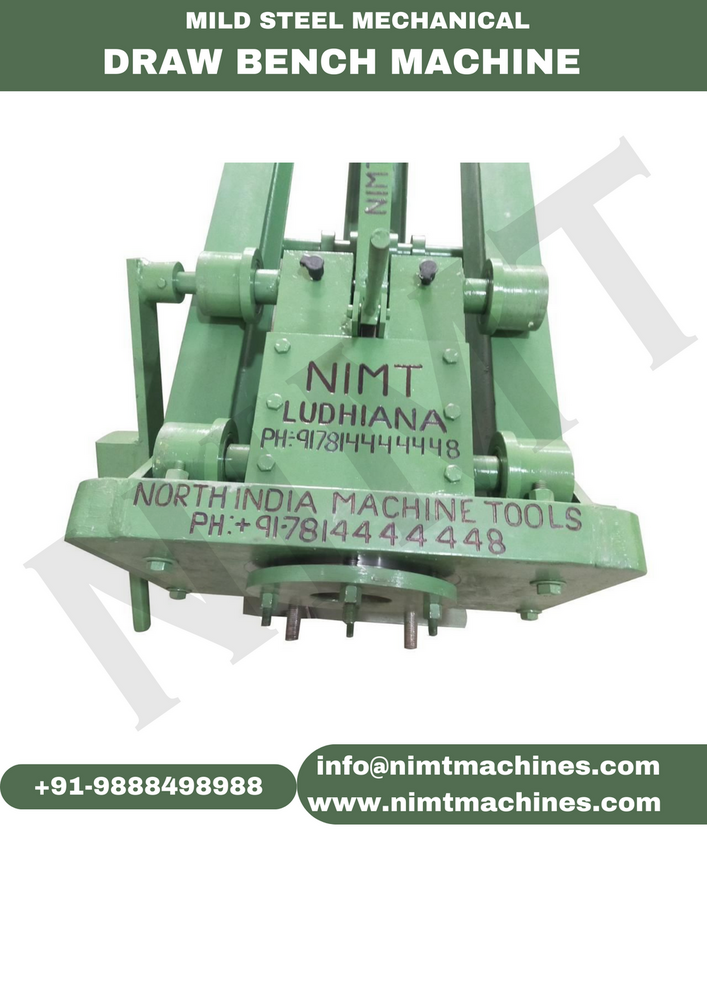 Mild Steel Mechanical Draw Bench Machine