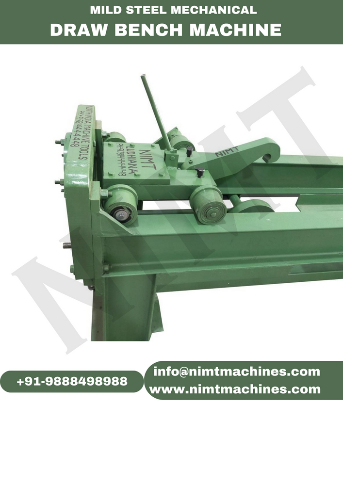 Mild Steel Mechanical Draw Bench Machine