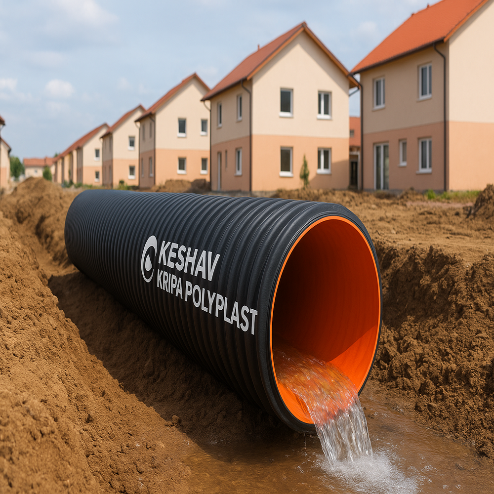 Dwc Pipe For Sewerage - Color: Black